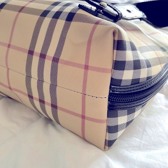 BURBERRY LONDON Nova Check Plaid Backpack MEDIUM SIZE - Picture 6 of 14